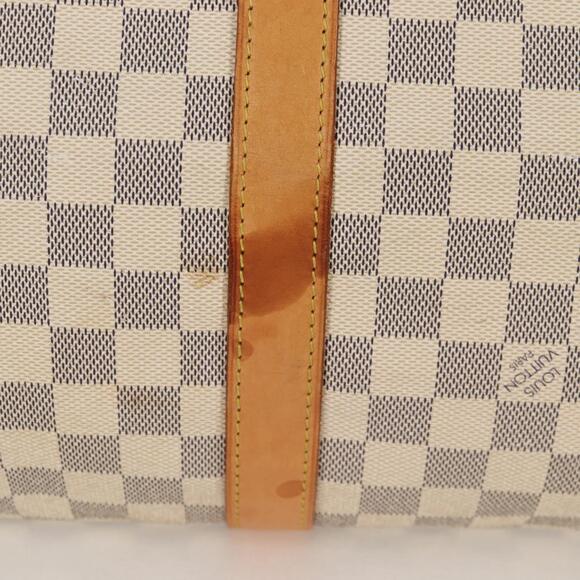 LOUIS VUITTON Damier Azur Keepall 50 Boston Bag N41430 - Picture 3 of 16